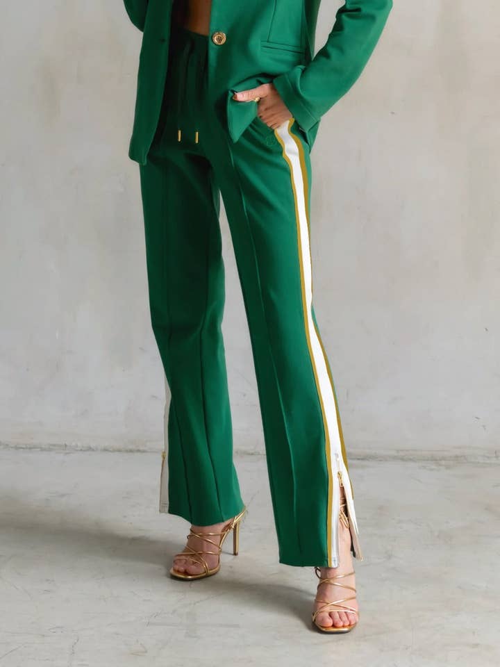 Jordan Interlock Pants Ivy for wholesale by Care Tucker