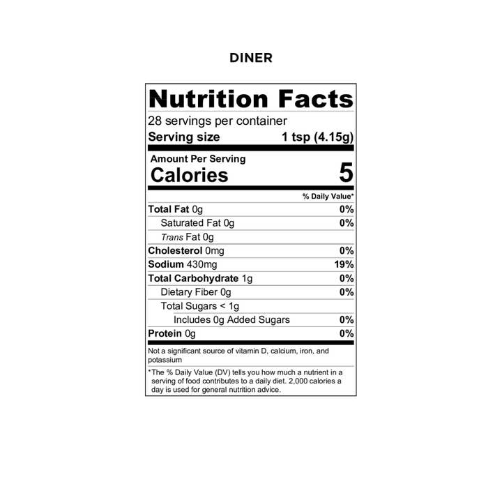 Mélange d'épices DINER pour la vente par Balanced Bites