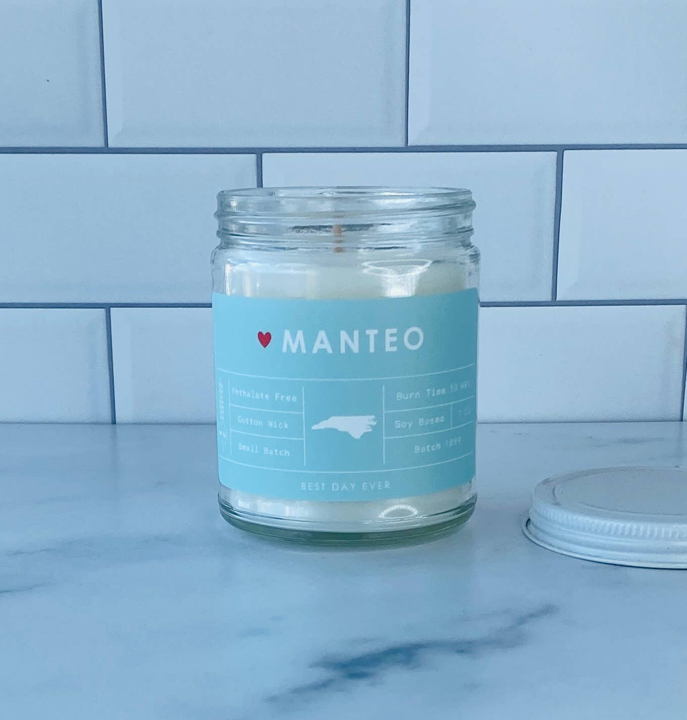 Rambling Caravan - Wholesale Jar/Filled Candle - Manteo, Outer Banks, NC Candle8