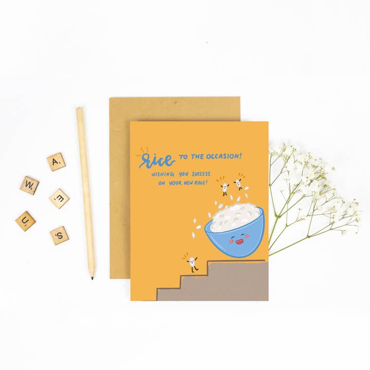 Ris till tillfället - Önskar dig framgång i din nya roll för wholesale av Milky & Co. Studios