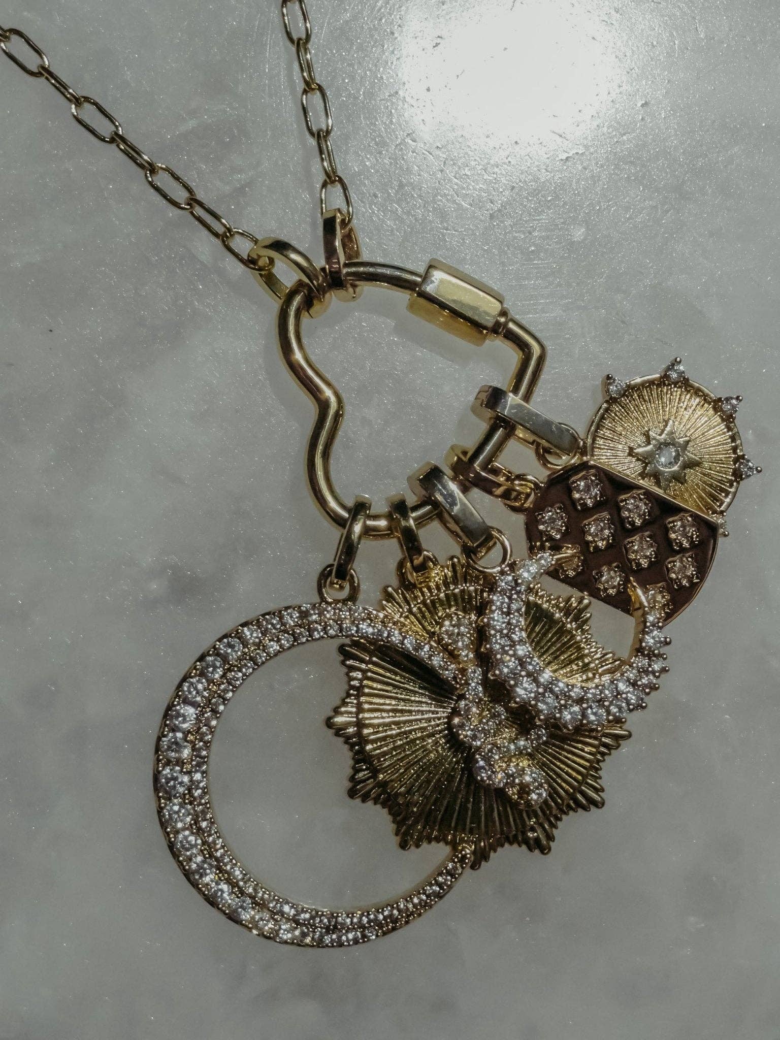 five and two - Venta al por mayor Collares de cadenas y eslabones - Colgante de encanto Frankie25