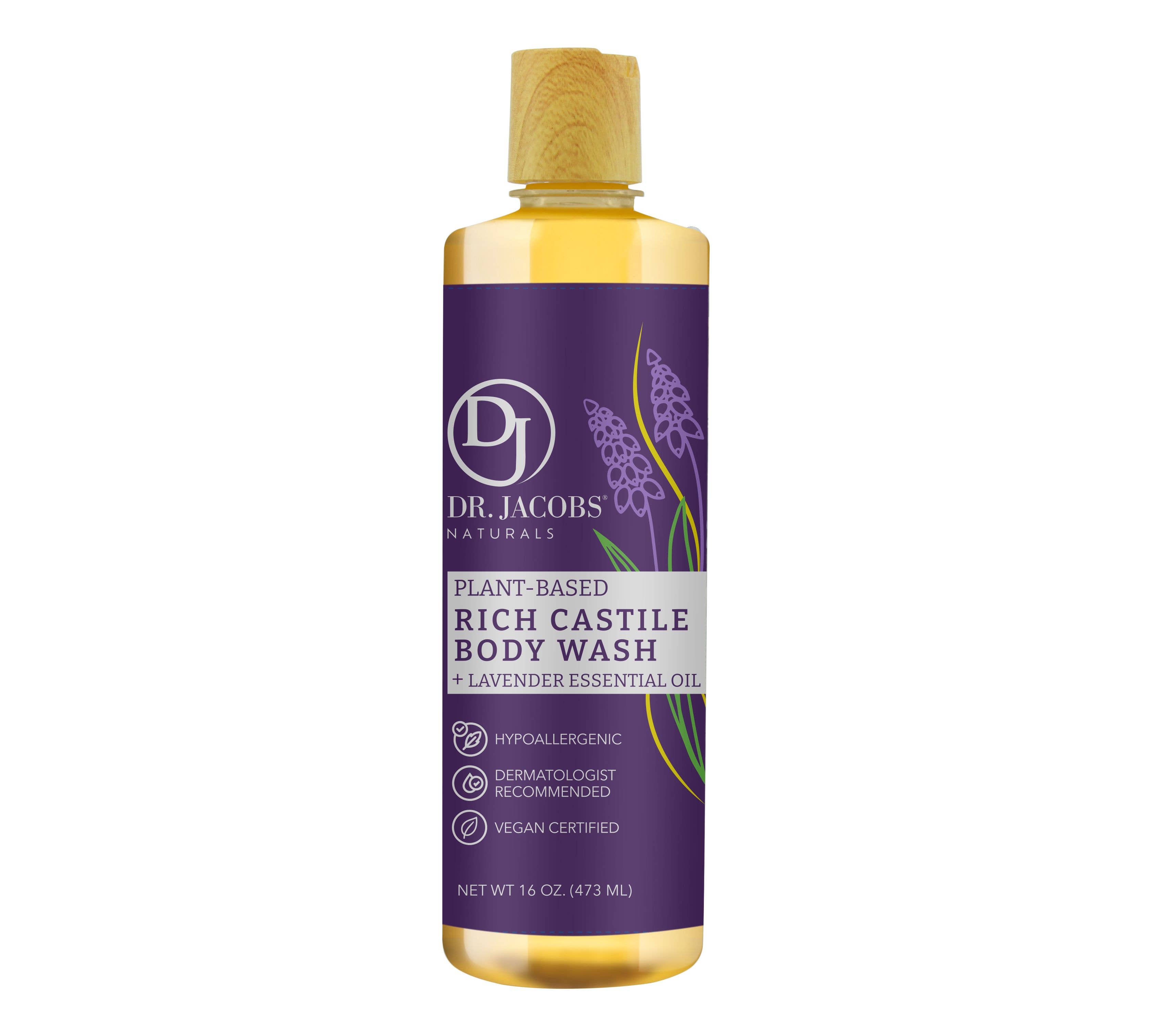 Dr Jacobs Naturals - Wholesale Body Wash/Shower Gel - Rich Castile Body Wash - 16 oz6