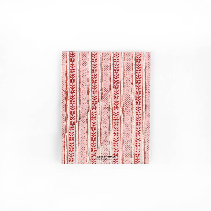 Craft Boat - Wholesale Picture frame - TABLE TOP PICTURE FRAME - HOLIDAY EDIT FLORAL STRIPE RED1