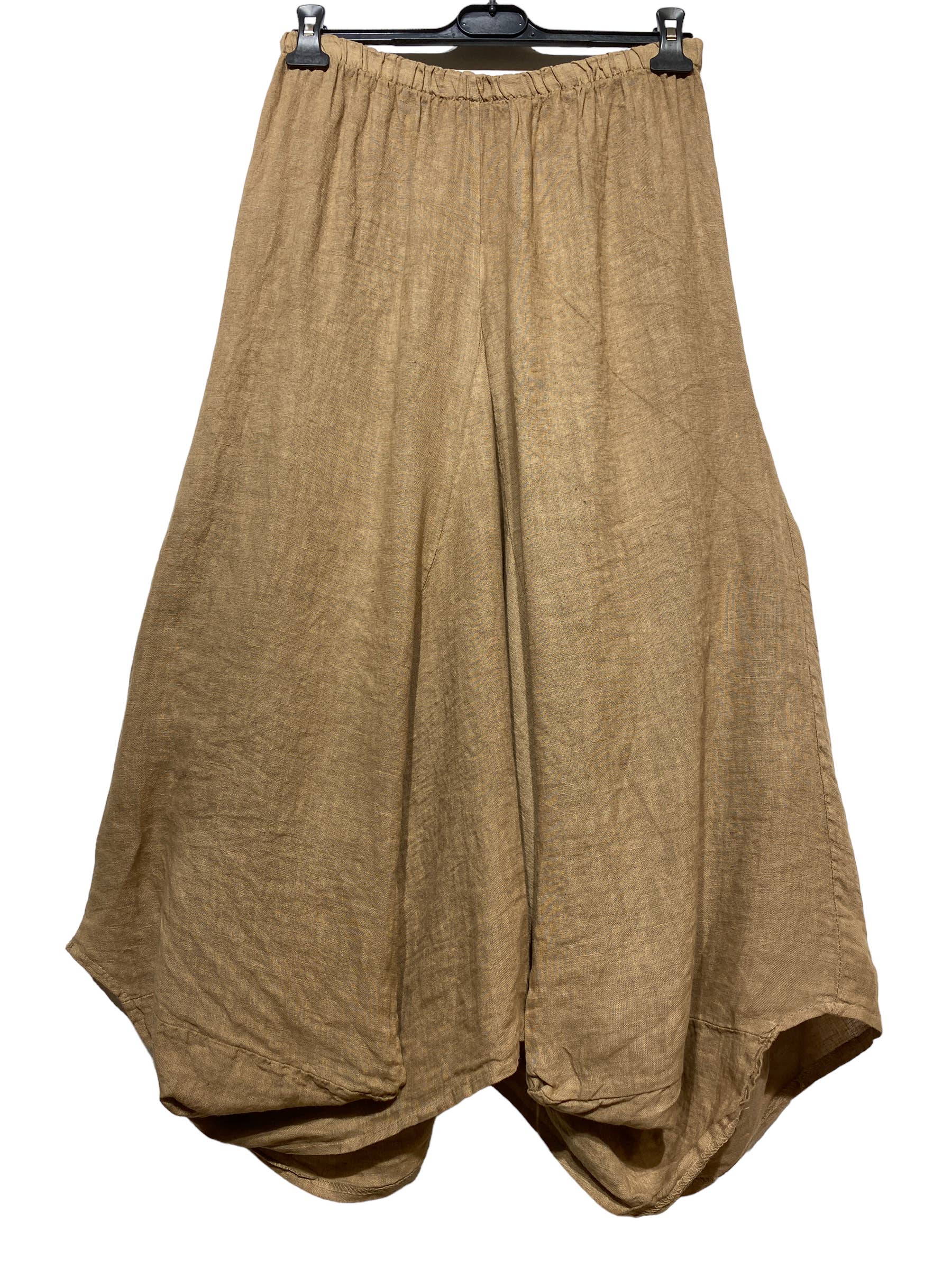 LINEN & COTTON HOUSE - Wholesale Jumpsuit - Women's - LINEN SAROUEL SKIRT WITH POCKETS 9917 663335