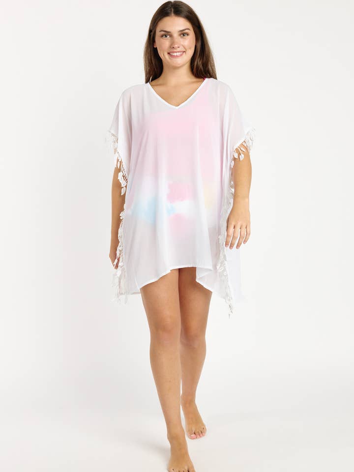 Calypsa - Wholesale Swim Cover Up - Women's - Chiffon Beach Cover Up