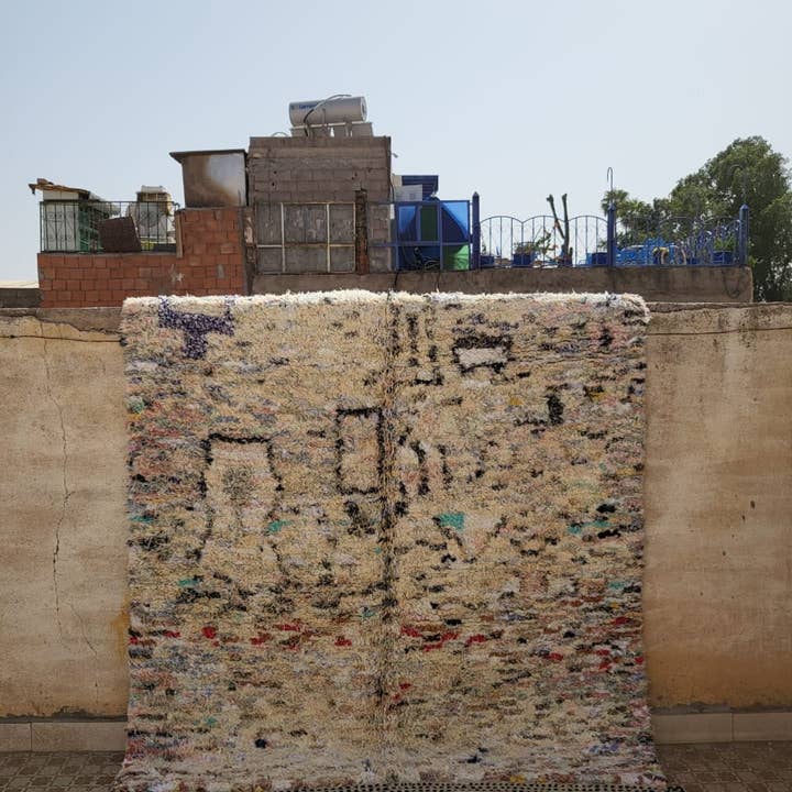 SOUK in the CITY - Wholesale Area Rug - Exclusive Boujad Boucherouite Rug 235/1802