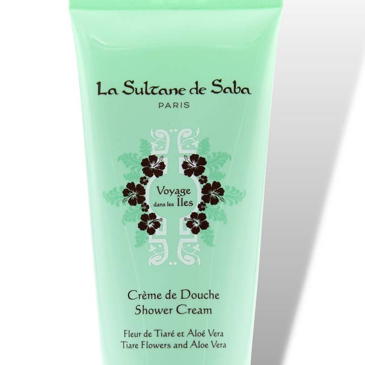 Shower Cream - Tiare Flower and Aloe Vera for wholesale by La Sultane de Saba Canada