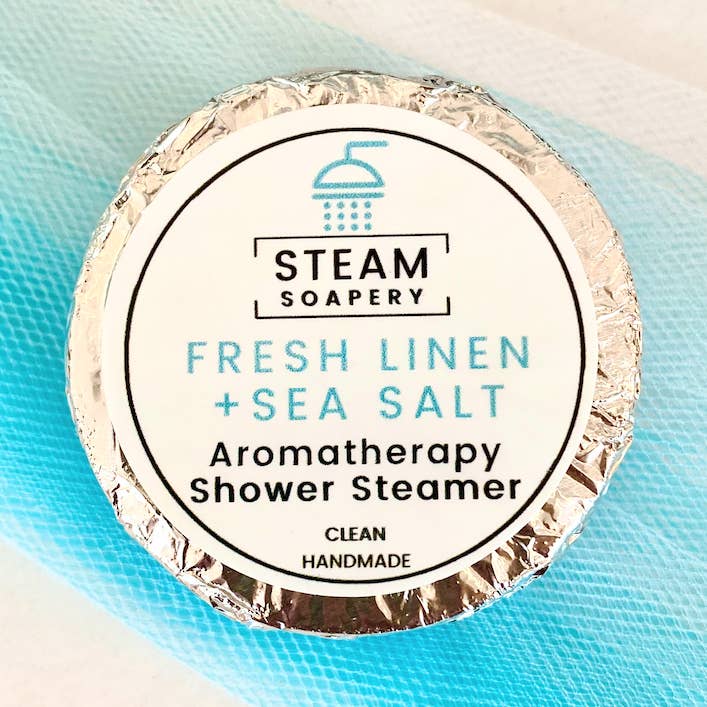 Cuiseur à vapeur Fresh Linen + Sea Salt pour la vente par Steam Soapery