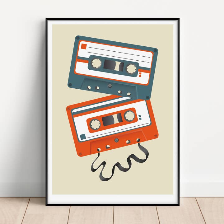 Impresión sin marco Mixtape para venta al por mayor de Gail Myerscough