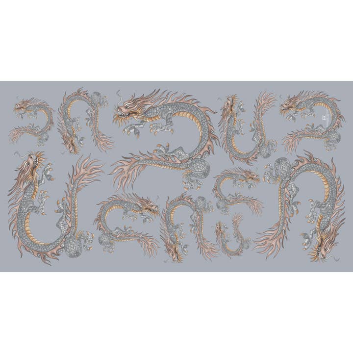 DRAGON CASHMERE SCARF für den Großhandel von Simone Bruns