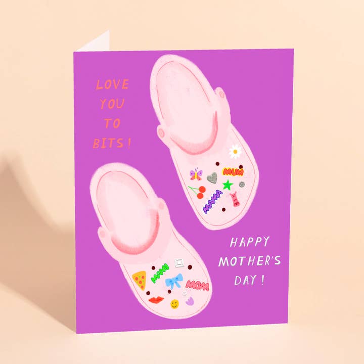 I LOVE YOU 2 BITS - Mother's Day Card for wholesale by Carolyn Suzuki