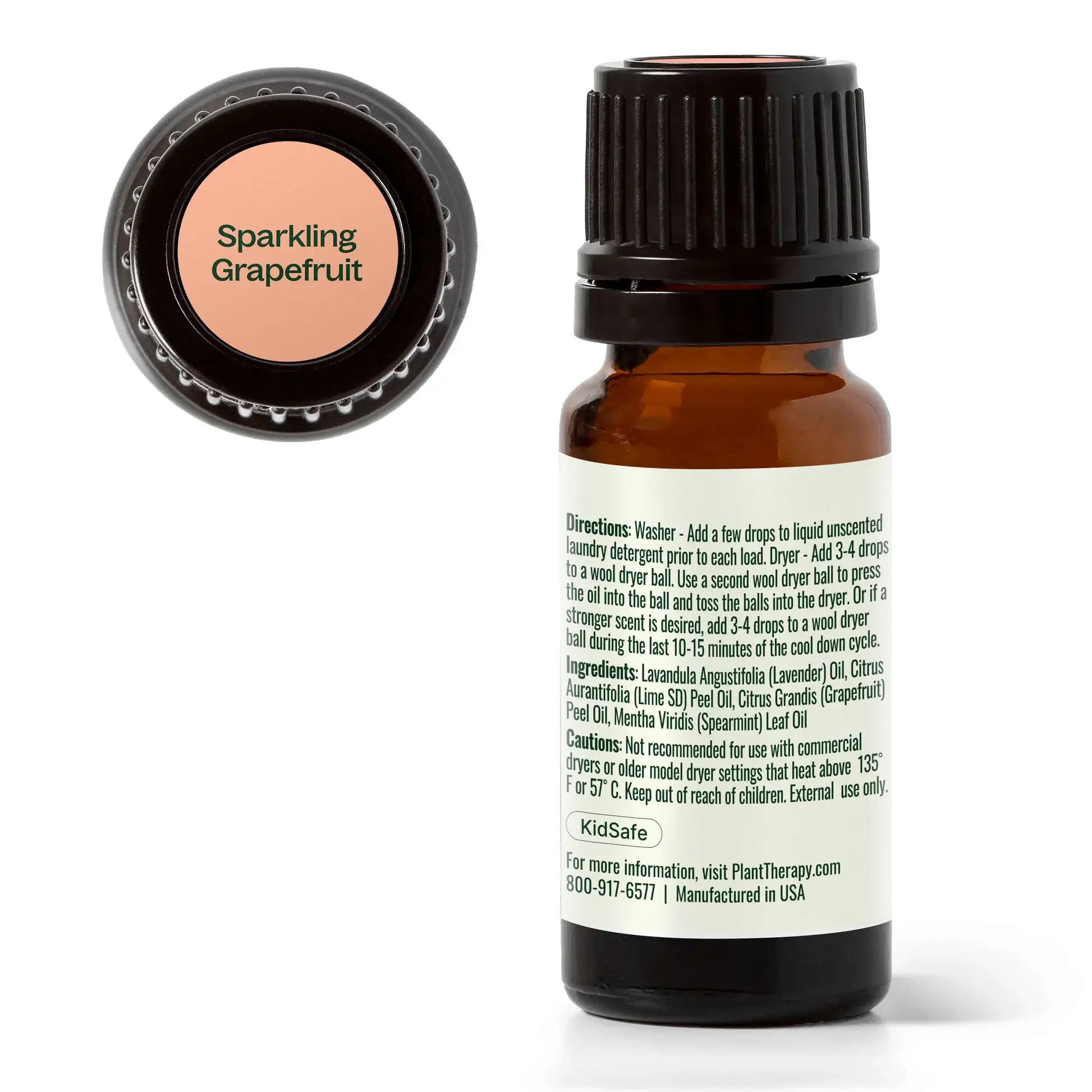 Plant Therapy - Wholesale Essential Oil - Sparkling Grapefruit Laundry Essential Oil Blend 10mL3