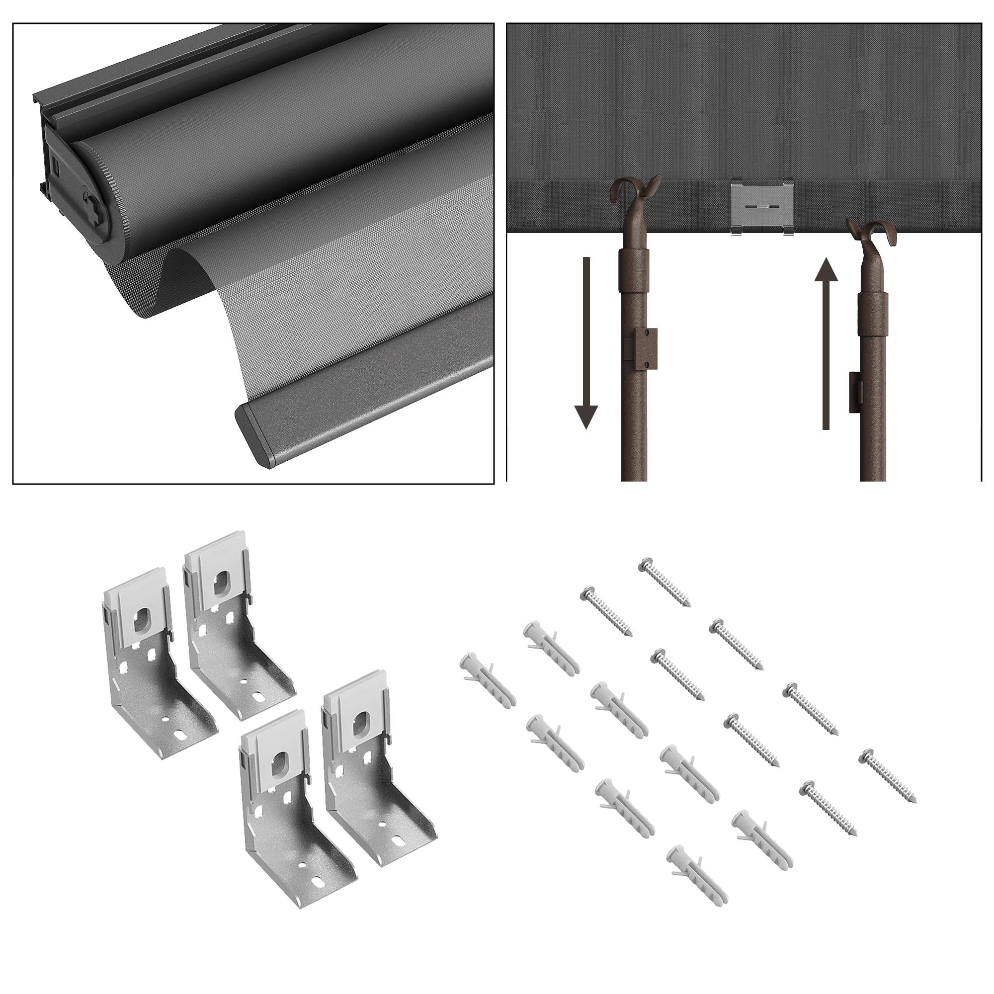 Heynemo - Wholesale Curtain - Outdoor Roller Shades for Patio with New Operation Mode3