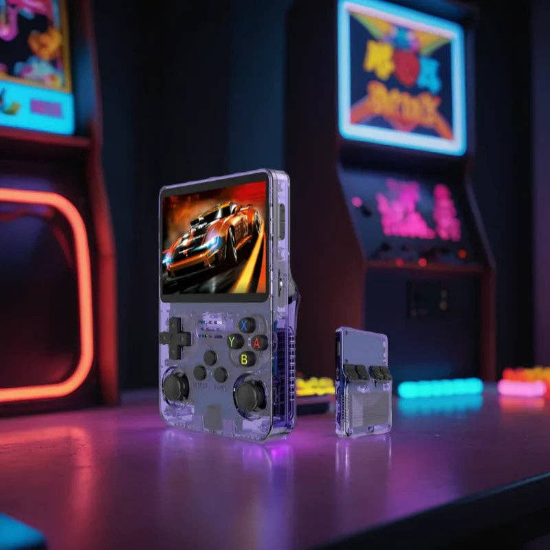 Infinite Basics – wholesale Electronic toy – Child & baby – RetroRush Ultimate Retro Handheld Gaming Console – 128GB Pocket Arcade, Hi-Res Screen, 20k Games!53