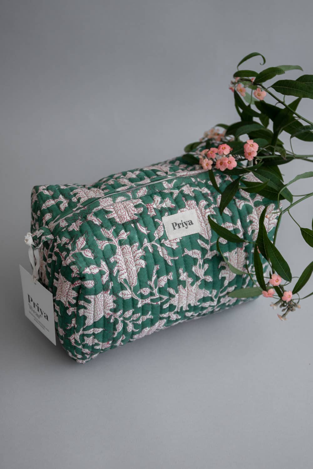 Priya Wear - Wholesale Makeup/Cosmetic Bag - Organic cotton cosmetic bag alpine (washbag / pouch/ makeup)0