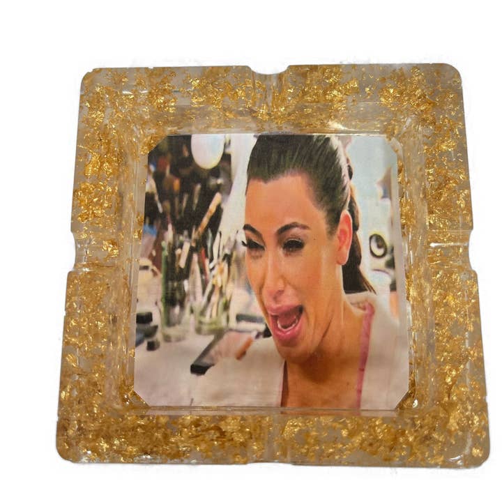 Meme-Aschenbecher für den Großhandel von Peaches prints