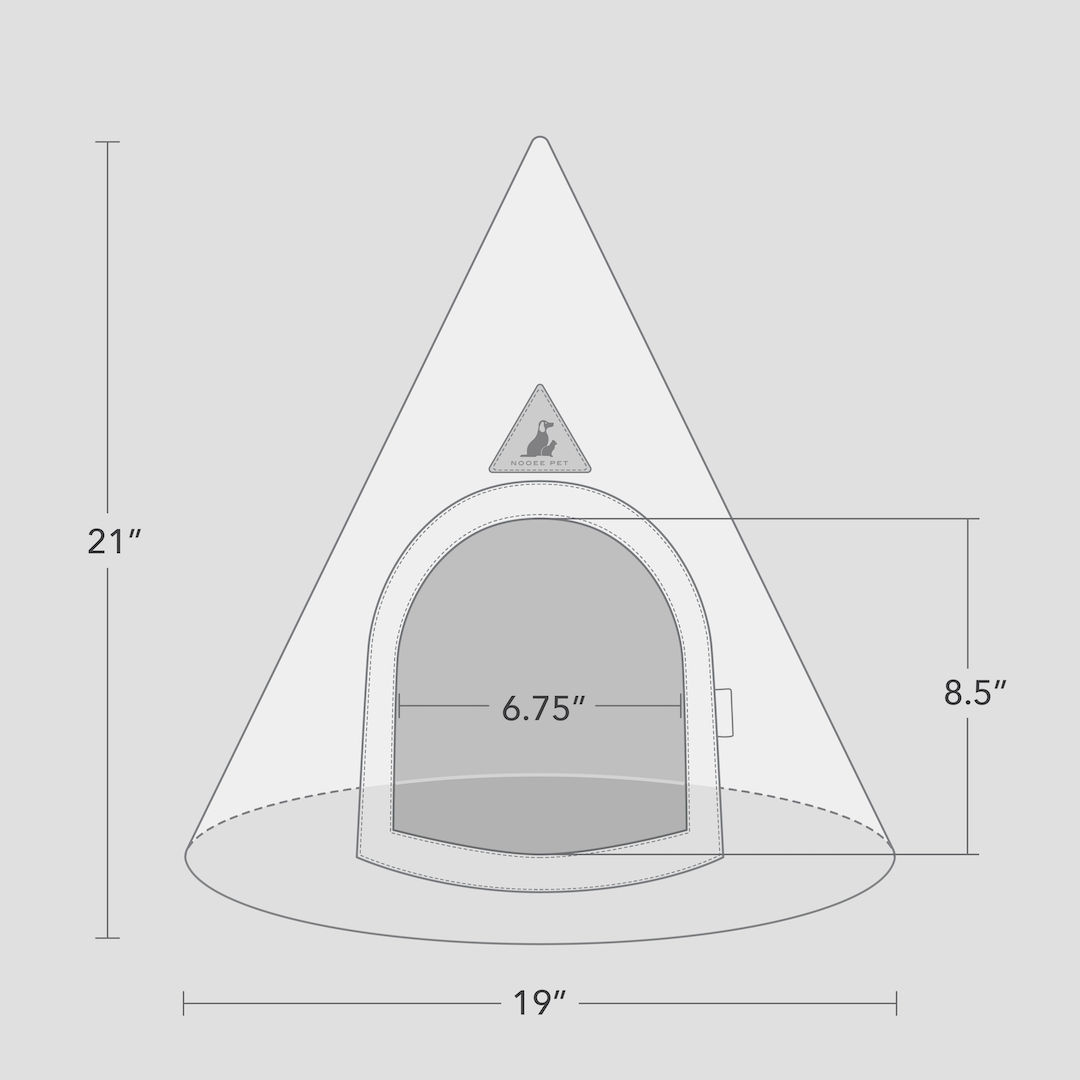 Nooee pet - Wholesale Pet Cave - Cat/Dog - Nooee Pet Bella Cave – Size XS Foldable Travel Pet Home7