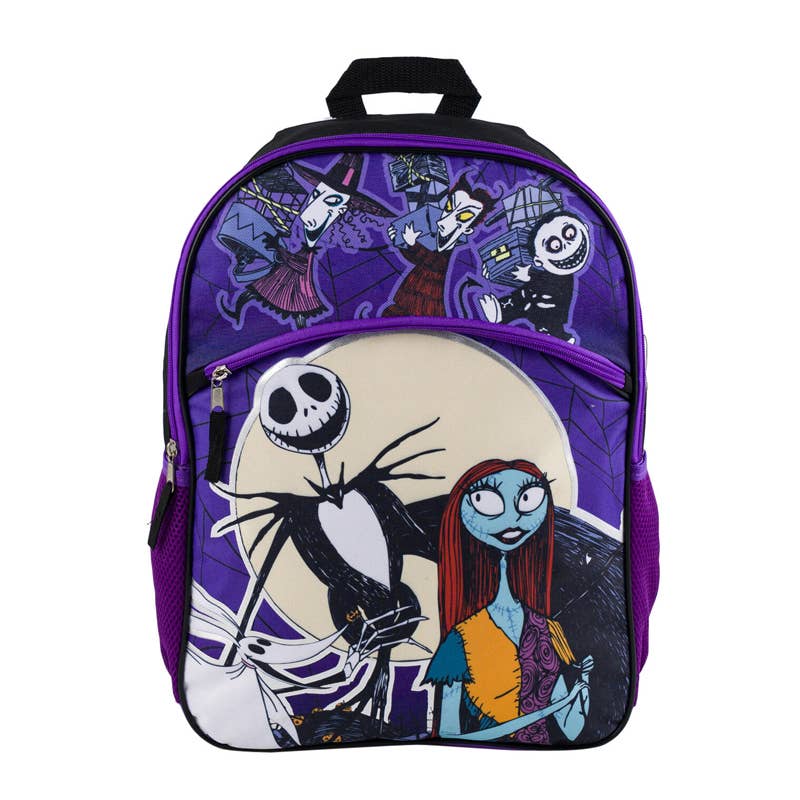 Deluxe Import Trading - Wholesale Backpack - Kids - The Nightmare Before Christmas Backpack - 16'' - Microsilk0