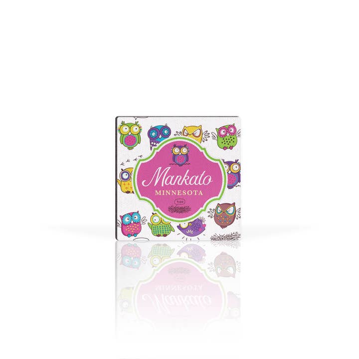 Matrix - Wholesale Coasters - Custom Cute Owl Patterns Neoprene Coasters Collection