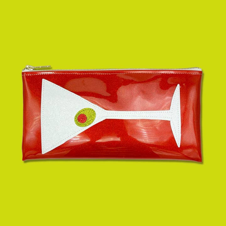 Extra Dirty Martini Cocktail Statement Clutch! 🍸✨Cheers! for wholesale by Julie Mollo!