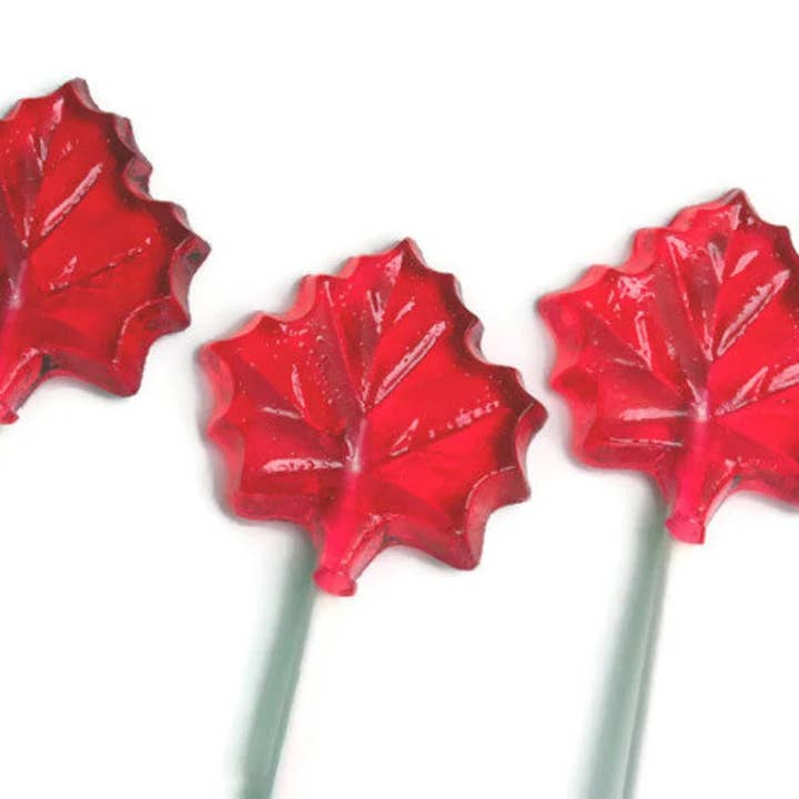 Homespun Parties - Vente Sucettes - Sucettes feuilles d'automne en plusieurs couleurs