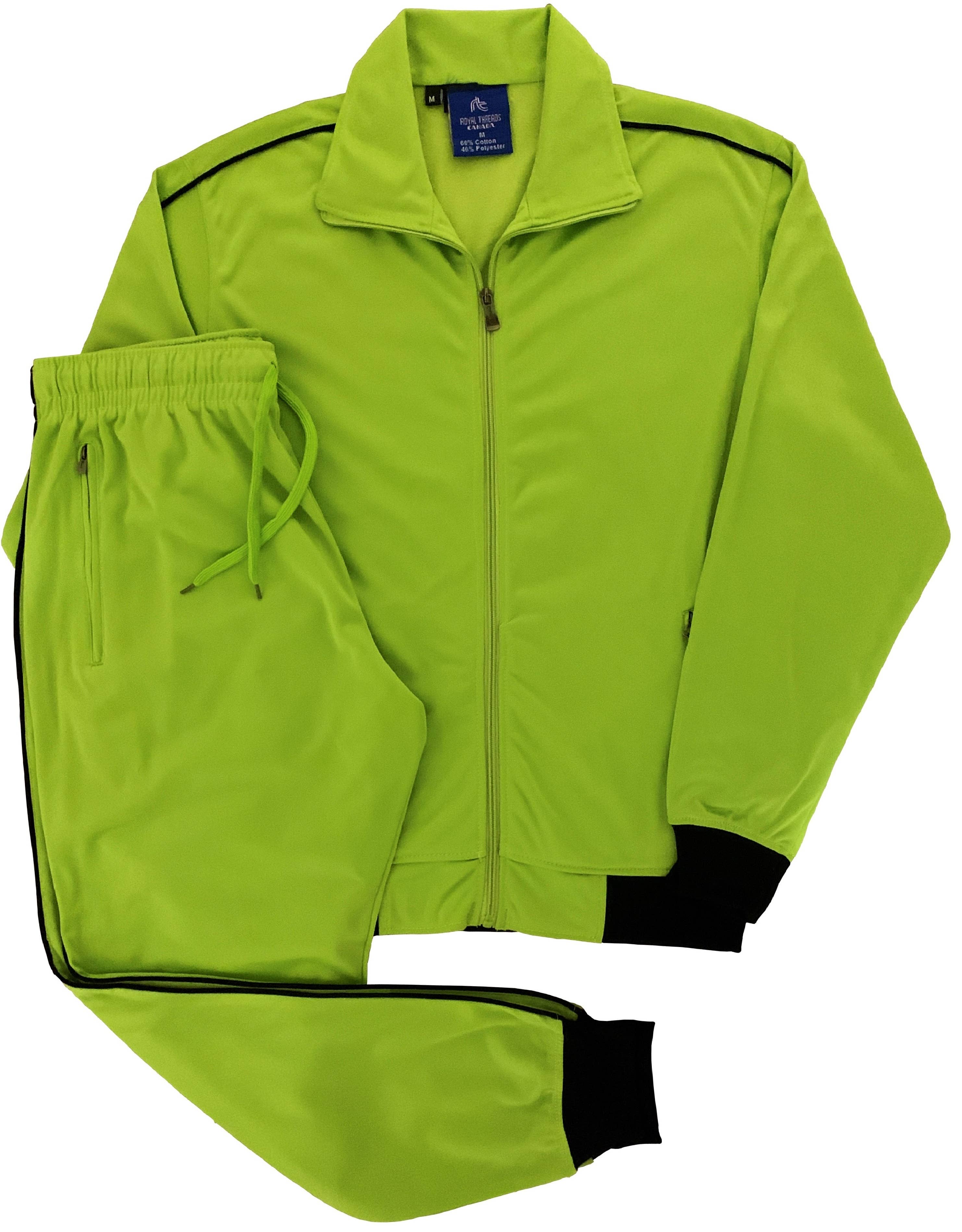 Royal Threads - Wholesale Tracksuit - Men's - Men's 2-piece Classic Solid Plain Jogger Tracksuit5