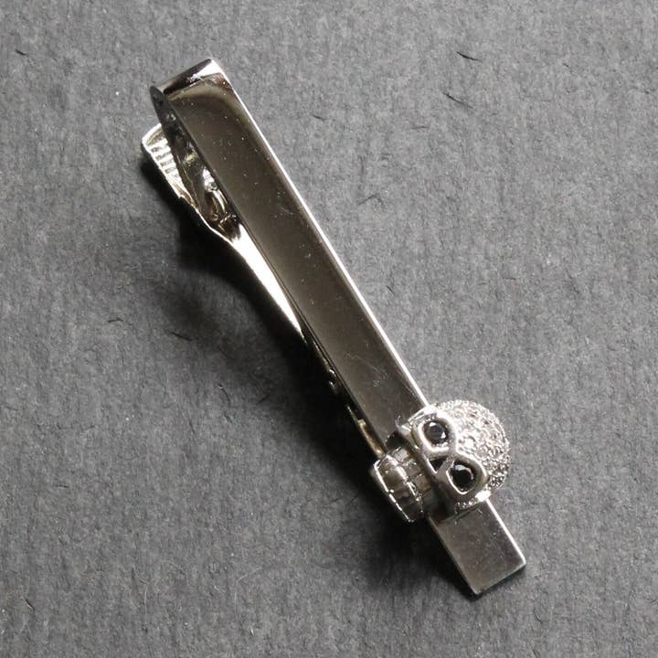 Skull Figured Tie Clip, Handmade Tie Bar, Tie Clip Men for wholesale by COOLMENCLUB