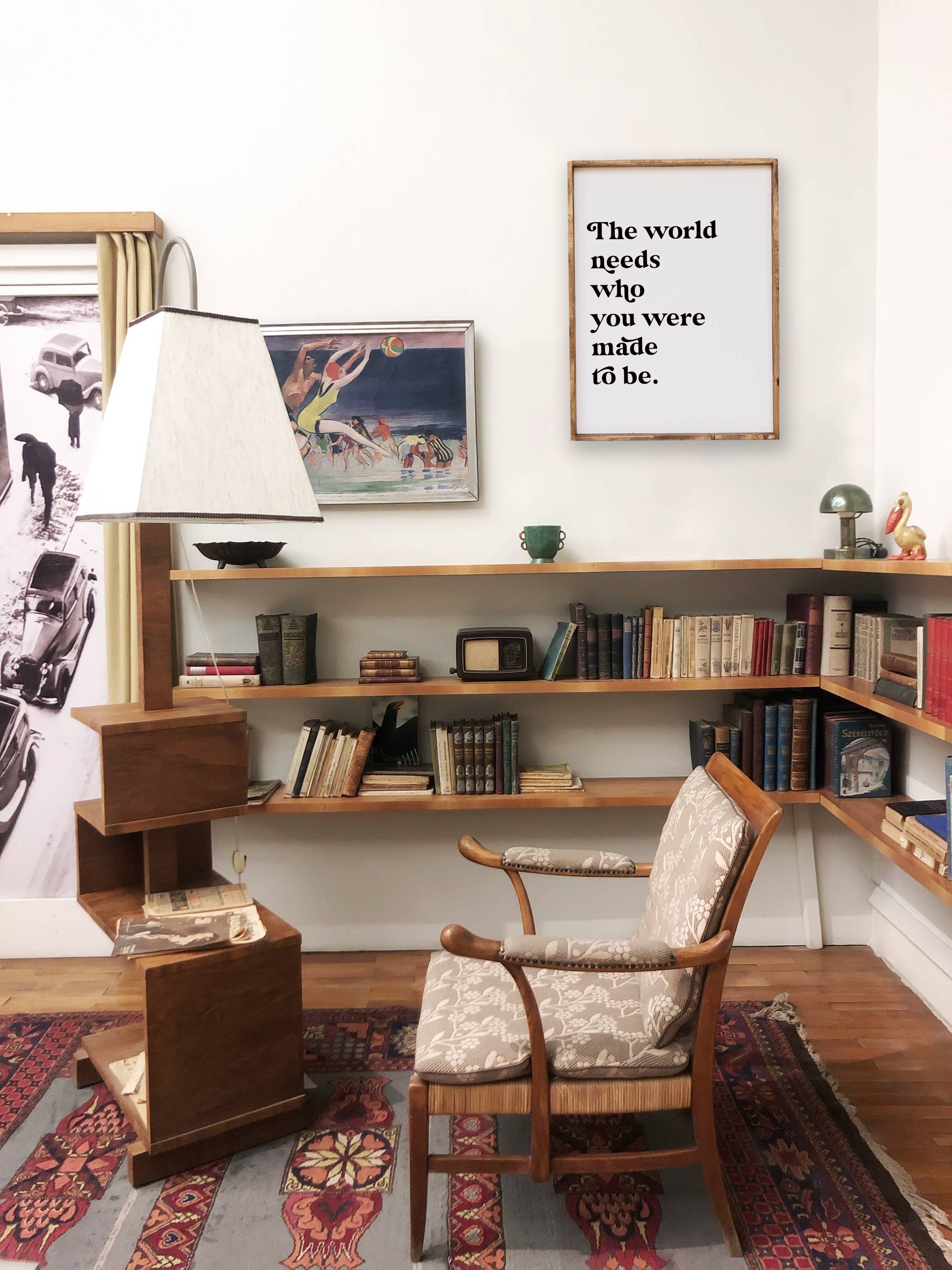 Williamraedesigns - Wholesale Art Print - The World Needs Who You Were Made To Be Framed Print1