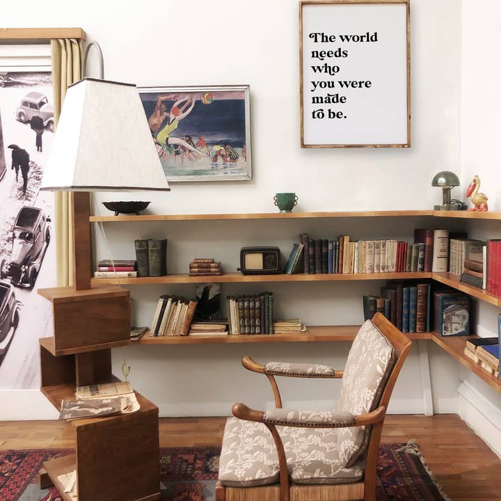 Williamraedesigns - Wholesale Art Print - The World Needs Who You Were Made To Be Framed Print1