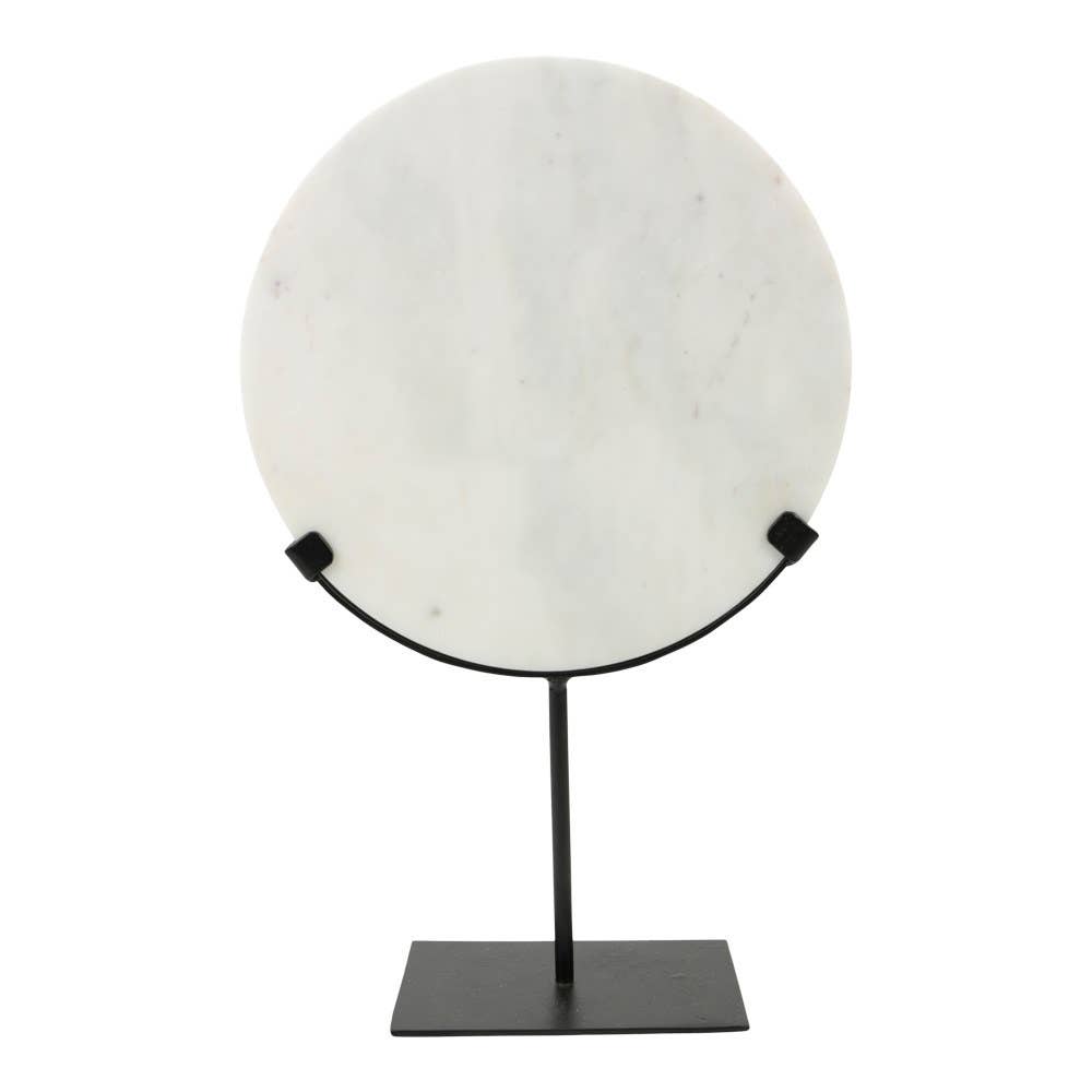 EARTHWARE – wholesale Dekorativt bordsobjekt – Marmorplatta på stativ Belle L0