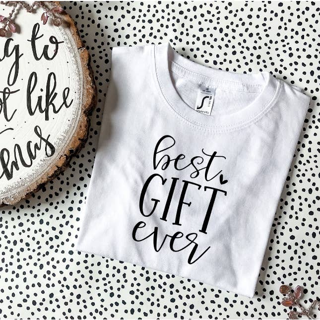 Beste cadeau ooit t-shirt voor wholesale door Willow & Fleur UK