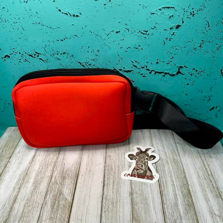 Crazy Heifers Wholesale - Wholesale Belt Bag - Women's - Neoprene Belt Bags- Solids9