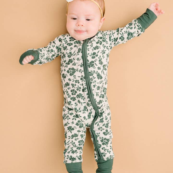 Earthy Floral Bamboo Sleeper and other Purchase Wholesale our little makery. Free Returns & Net 60 Terms on Faire trending on Faire.