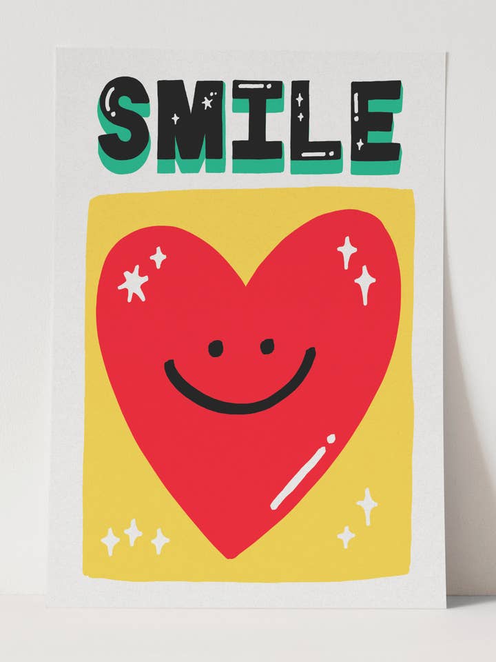Wall Art — Smile Heart for wholesale by SANDERS DE ROEPER