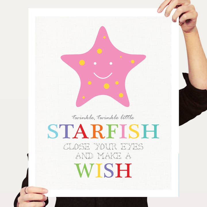 Creative Monsoon - Wholesale Art Print - Kids & Baby - Twinkle Little Starfish Print1