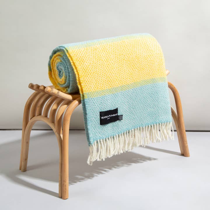 Pure New Wool Blanket - Down By The Lake for wholesale by Heating & Plumbing London