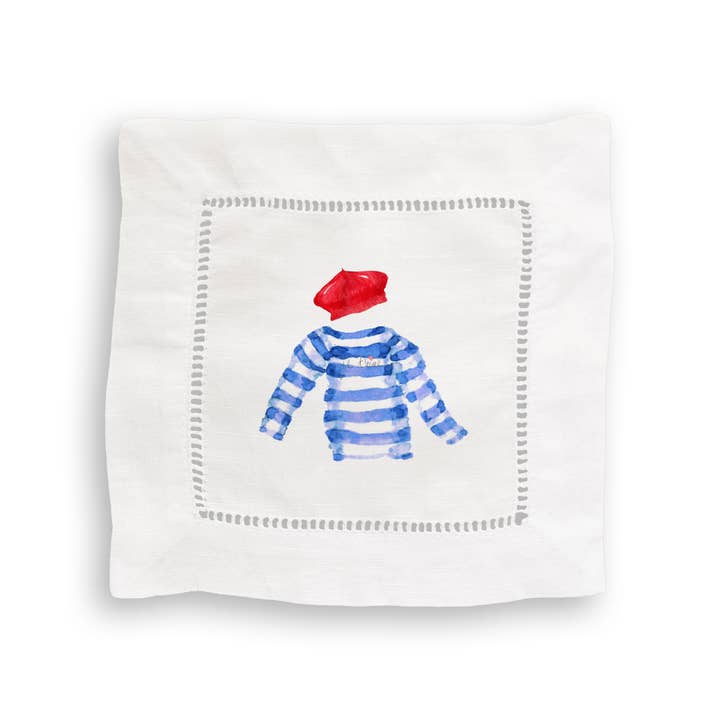 French Graffiti - Wholesale Tea Towel - French Outfit
