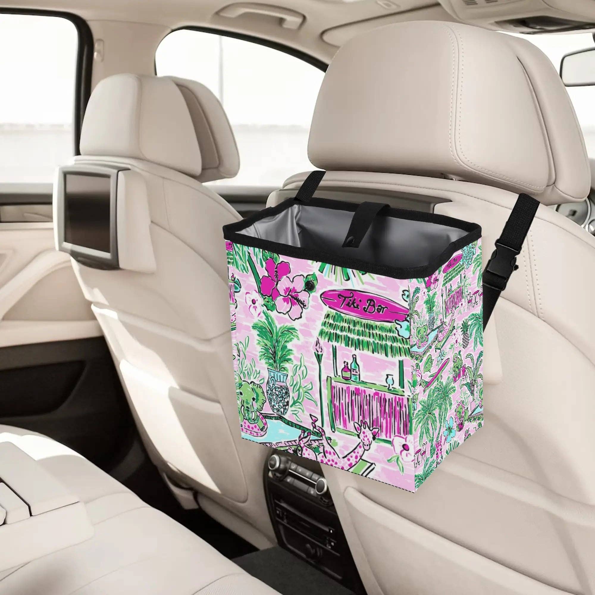 Christian Grace - Wholesale Trashcan/Trash Bin - 300D Hanging Storage Trash Car Organizer Bag6