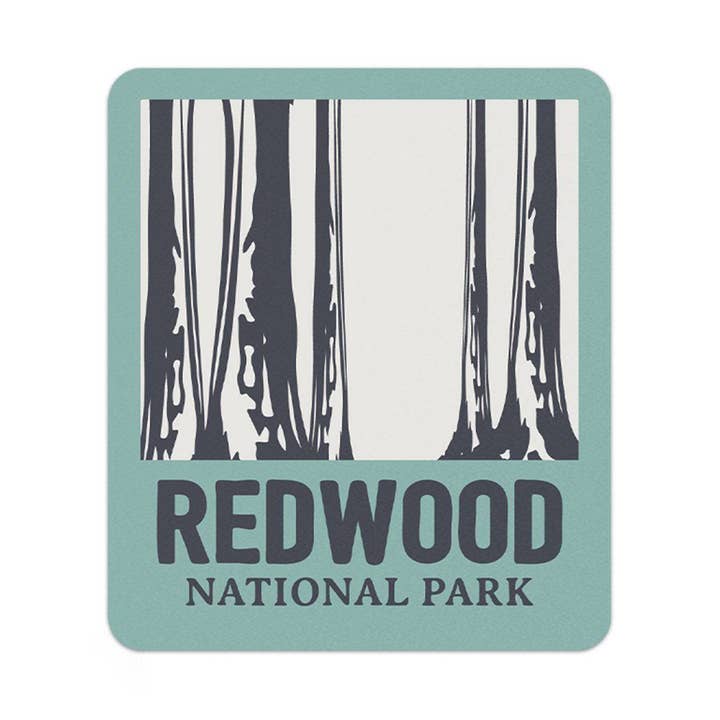 Redwood National Park Sticker | National Park Decal for wholesale by Albion Mercantile Co.
