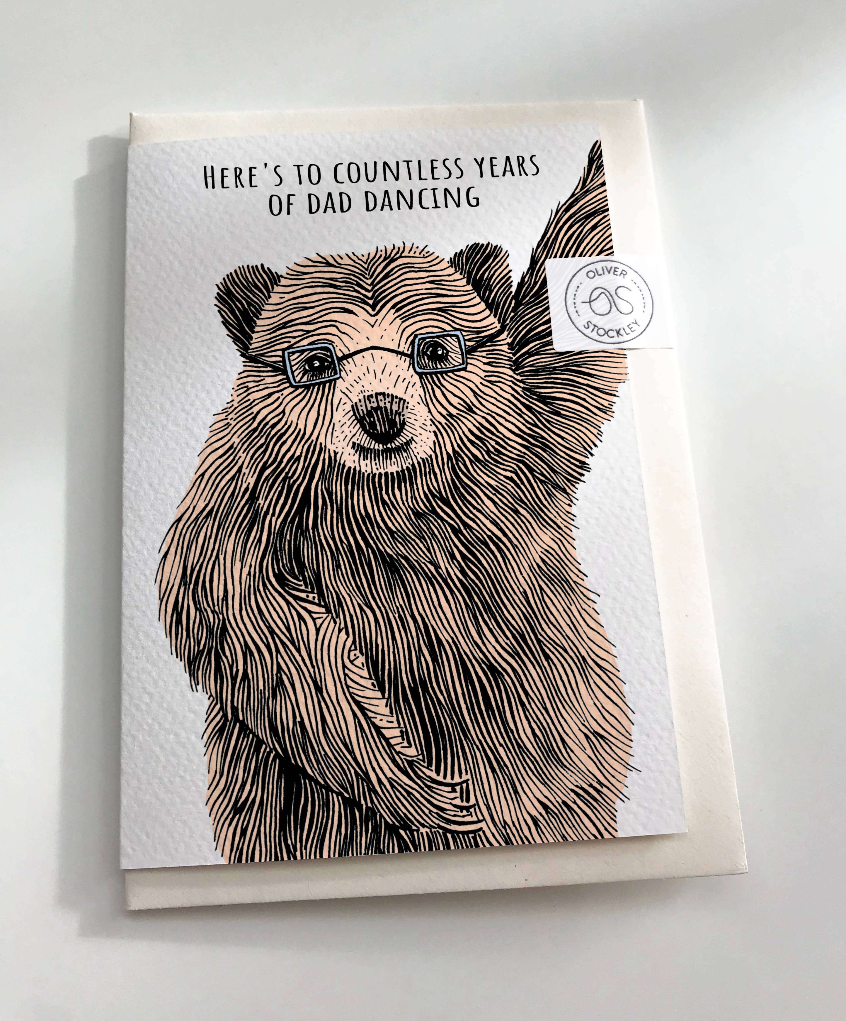 Oliver Stockley - Wholesale Father's Day Card - Father’s Day Bear Card1