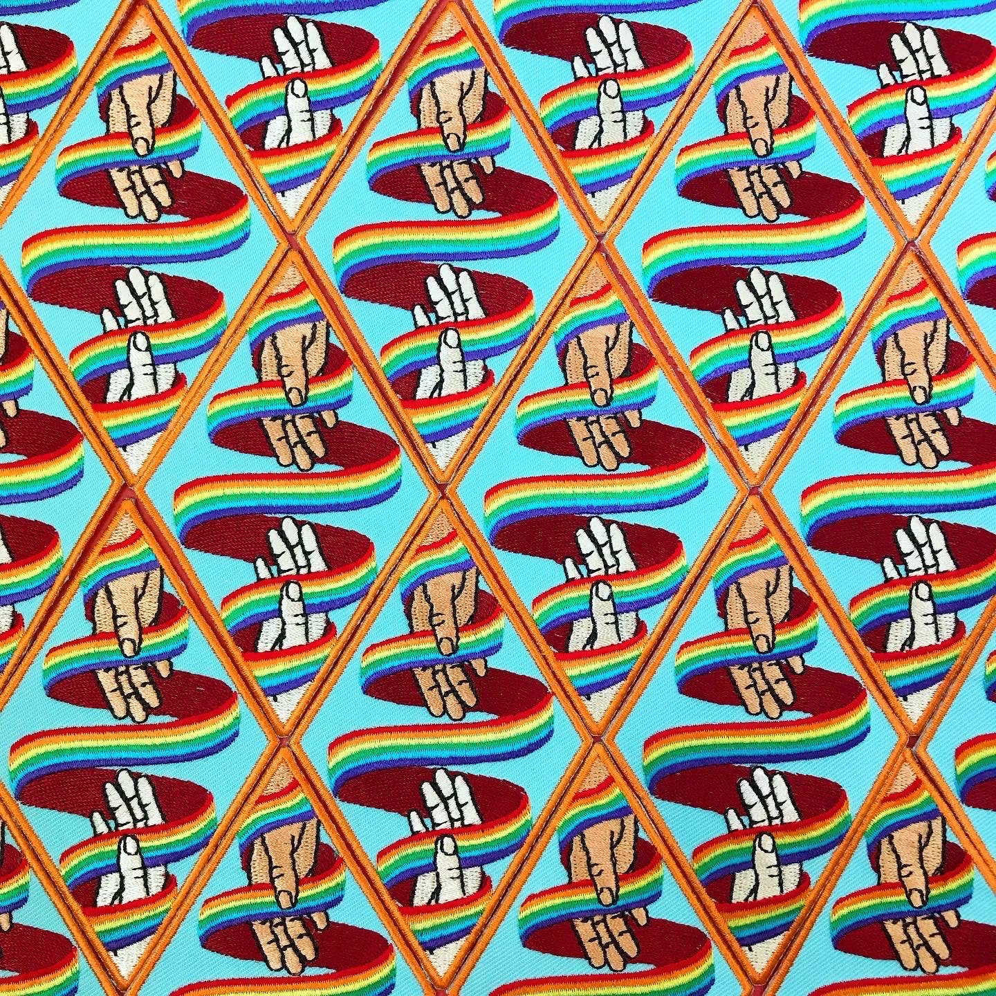 Raspberry Cloud Studio - Wholesale Patch - Rainbow Iron-On Patch LGBTQ Pride Jacket Backpack Patch3