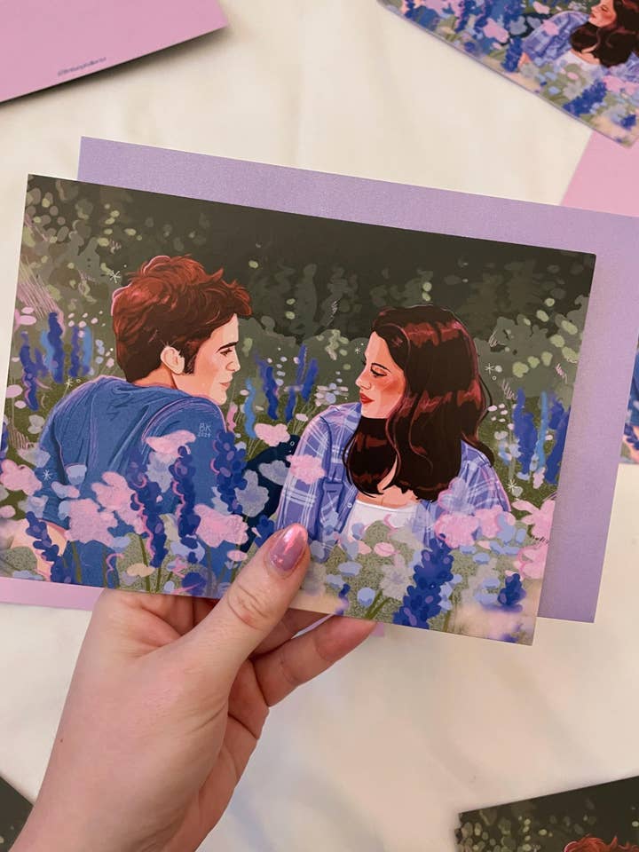 Twilight *Valentine's Post Card* for wholesale by Brittany Keller Art