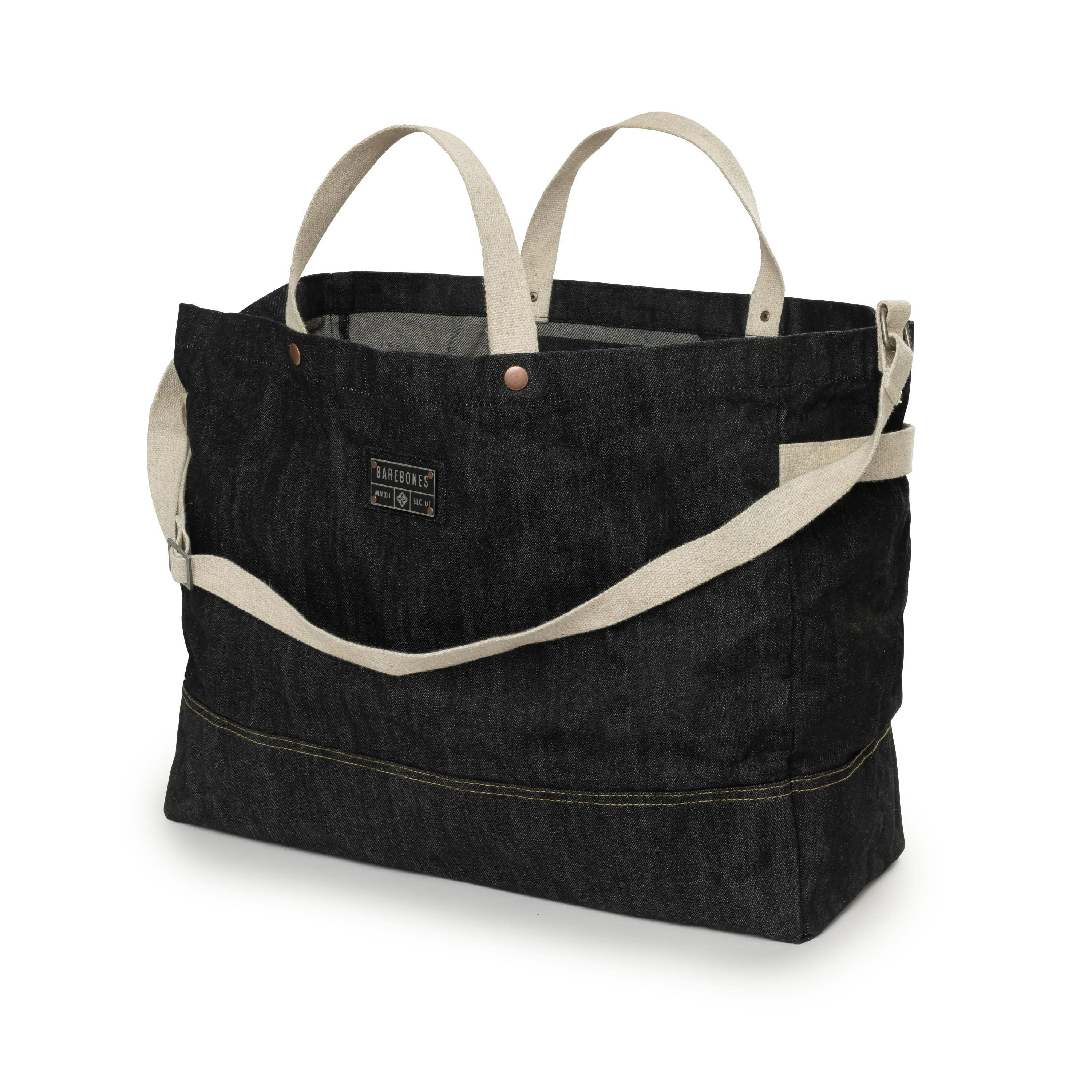 Barebones - Wholesale Tote Bag - Unisex - Neelum Market Totes - 16L, 26L & 40L Denim3