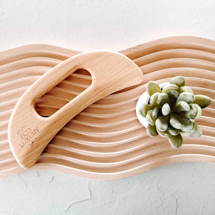 Outil de massage en bois pour la vente par Eco Luxury Spa Co.