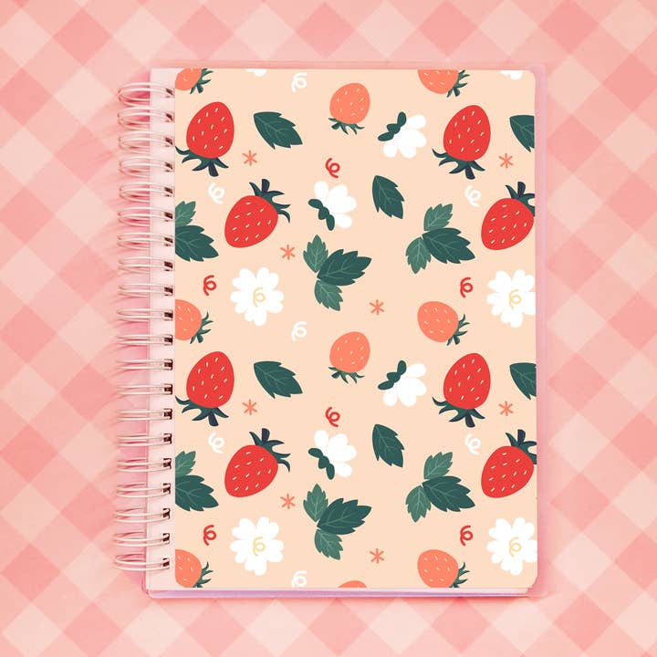 Strawberry Blossoms Reusable Sticker Book for wholesale by Cloverleafpie