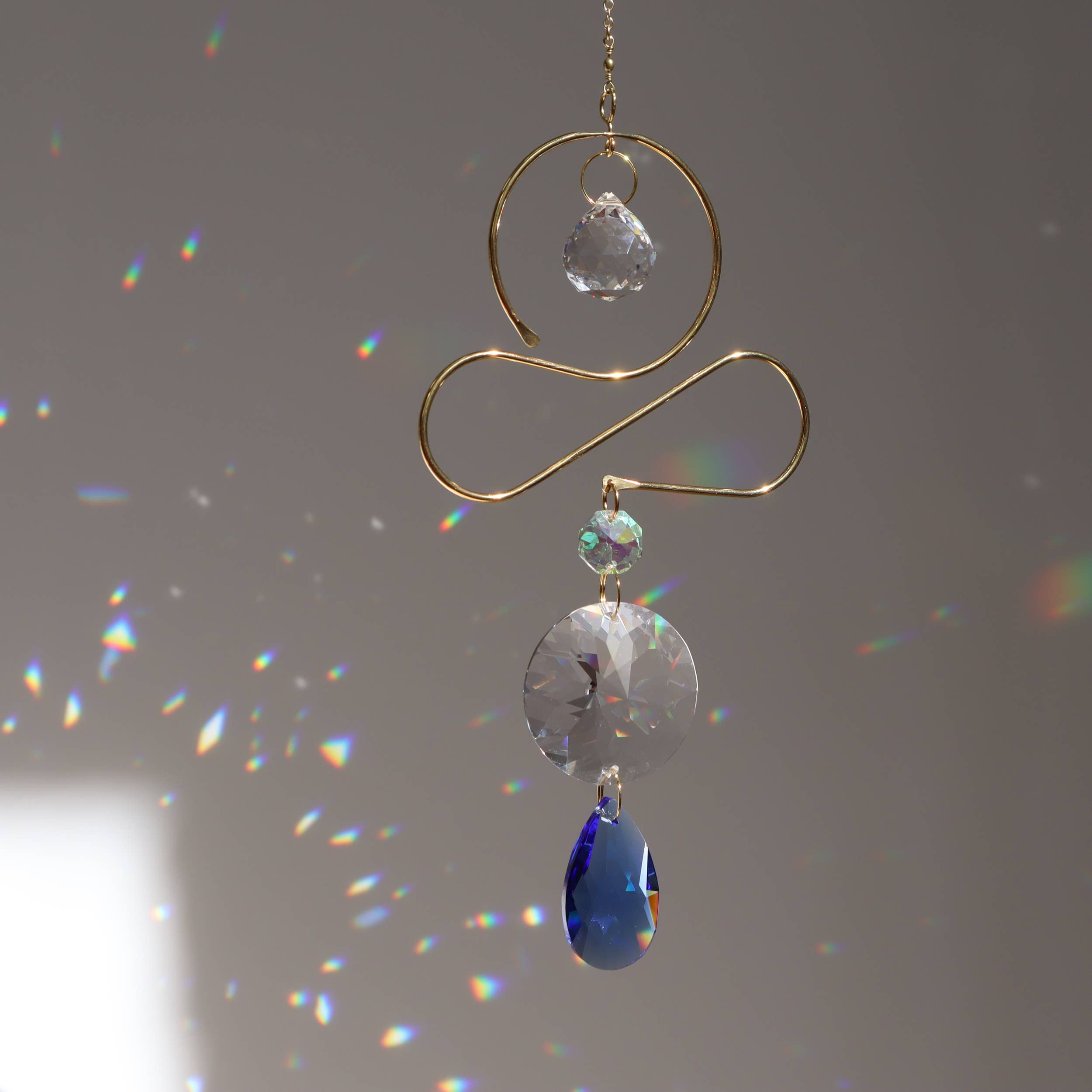 Sol Proaño - Wholesale Suncatcher - Prisma Hanging #36 - multiple colors3