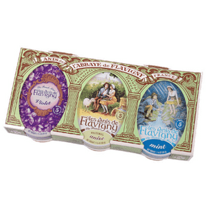 The French Farm - Wholesale Mints - Les Anis de Flavigny 3 Tin Gift Set 3 x 1.8oz1
