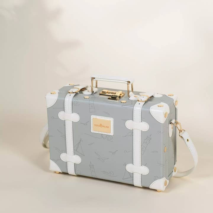 Vegan Leather Play Suitcase - Ocean and other Purchase Wholesale toy suitcase. Free Returns & Net 60 Terms on Faire trending on Faire.