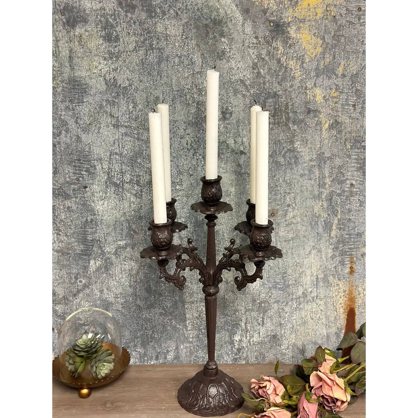 Mothology Home - Wholesale Candelabra - Heavy Duty Cast Iron Candelabra2
