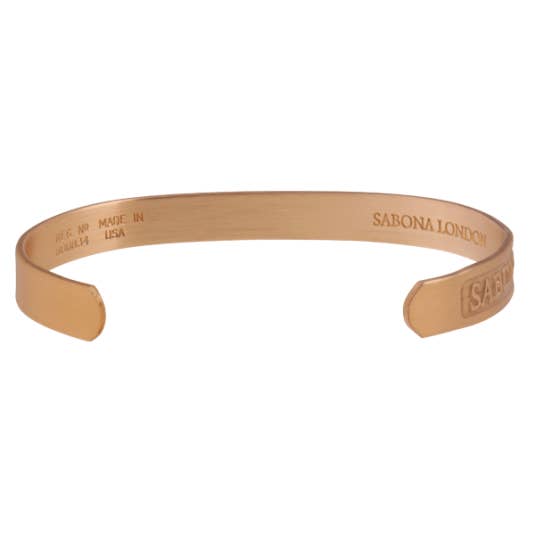 Sabona Brushed Copper Original Magnetic Wristband for wholesale on Faire